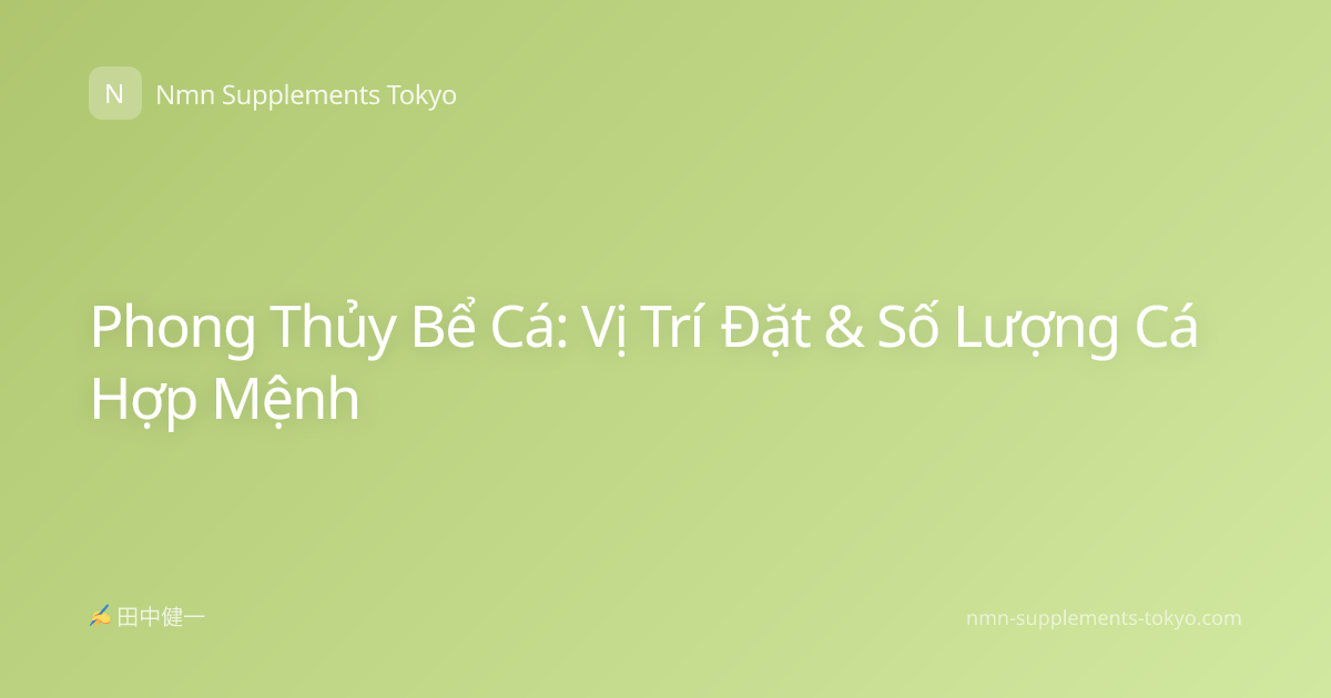 Phong Thủy Bể Cá: Vị Trí Đặt & Số Lượng Cá Hợp Mệnh
